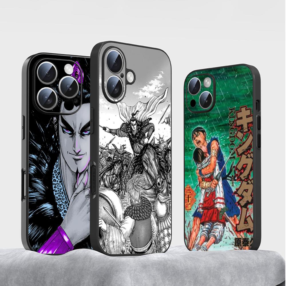 Apple Iphone 16 - غطاء هاتف مانغا كينجدوم كانكي ياسوهيسا