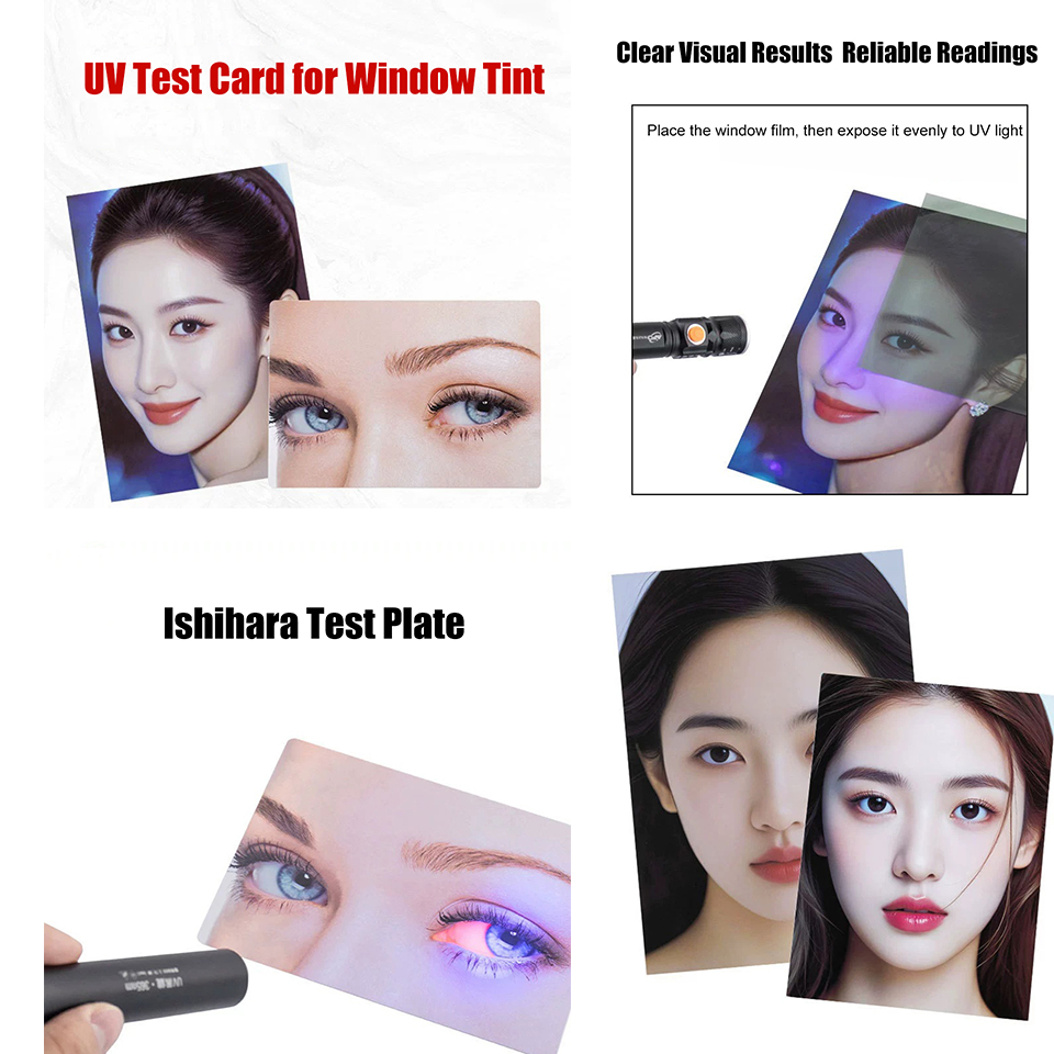 بطاقة اختبار الضوء الأزرق والأ - مراجعة Anti Blue Light Film وسعره