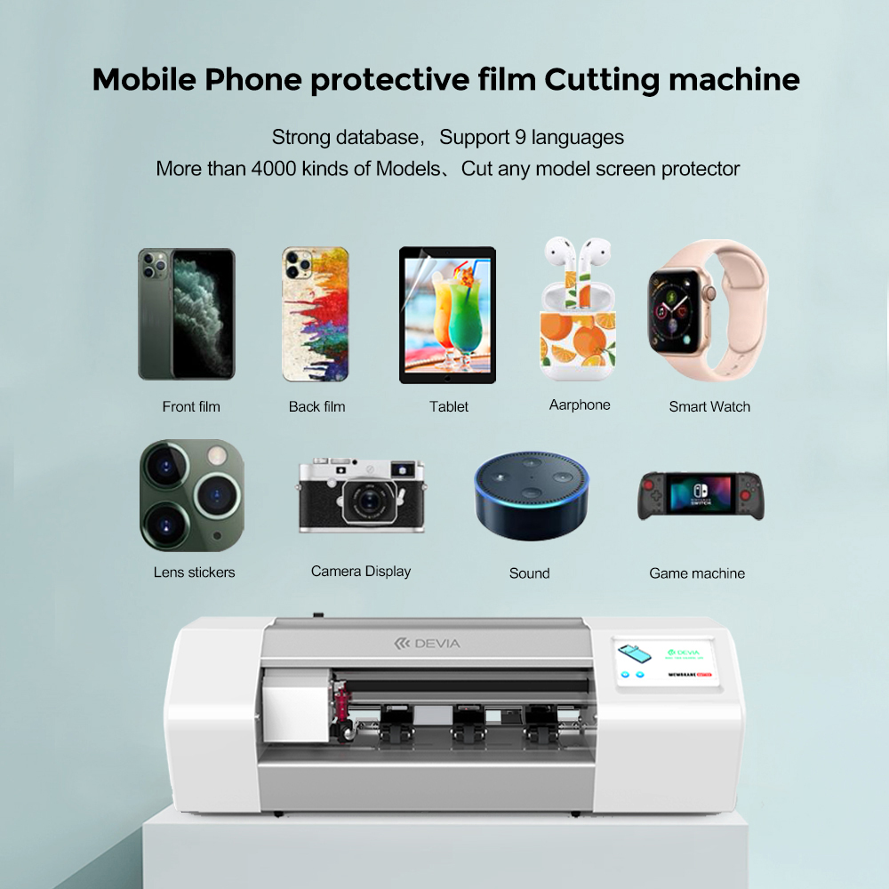 فيلم حماية ناعم من TPU من ديفي - مراجعة Screen Protector Cutter وسعره