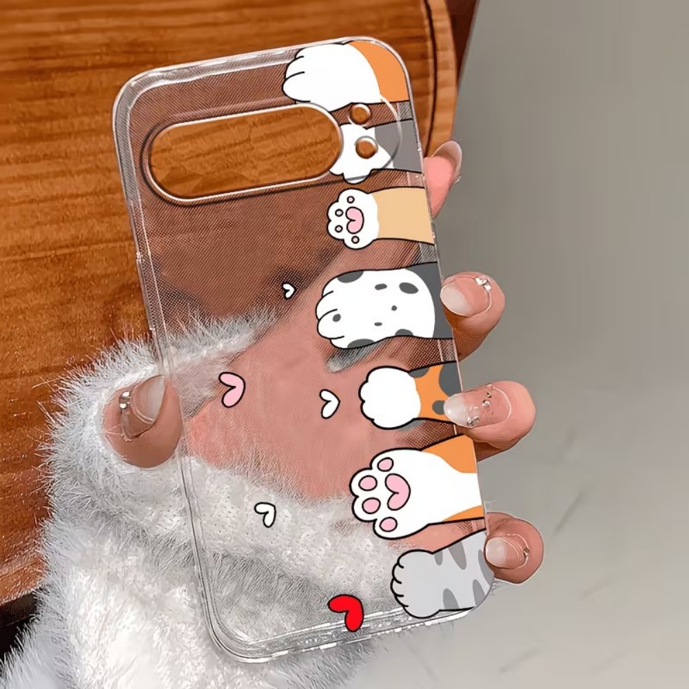 غطاء هاتف سيليكون شفاف بتصميم  - مراجعة Google Pixel 9 Pro وسعره