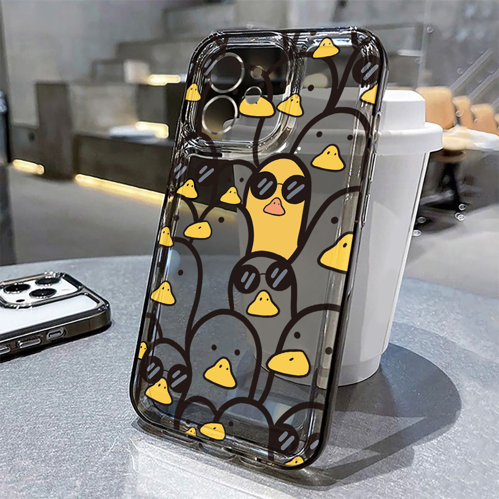 حافظة لطيفة على شكل بطة كرتوني - مراجعة Apple Iphone 16 وسعره