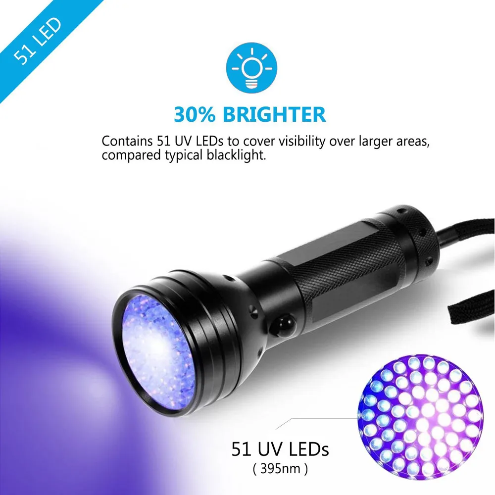 51 led UV ضوء 5 قطعة/الوحدة 5  - مراجعة Liquid Uv Glue Kit وسعره