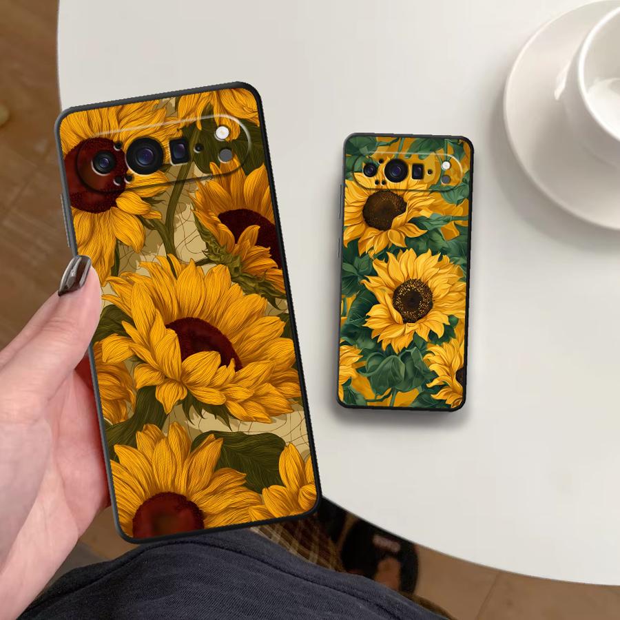 غطاء هاتف Sunflower Sea Funda  - مراجعة Google Pixel 9 وسعره