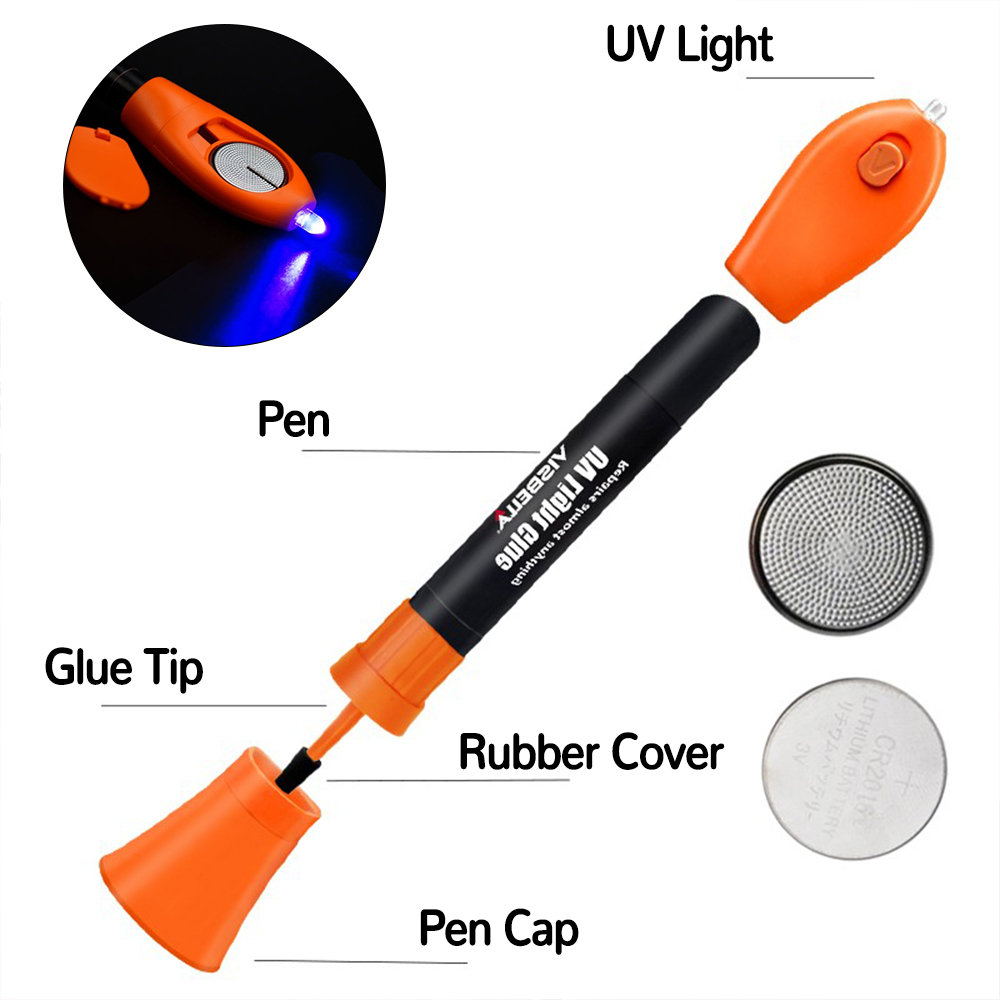 غراء سائل لإصلاح زجاج السيارات - مراجعة Liquid Uv Glue Kit وسعره