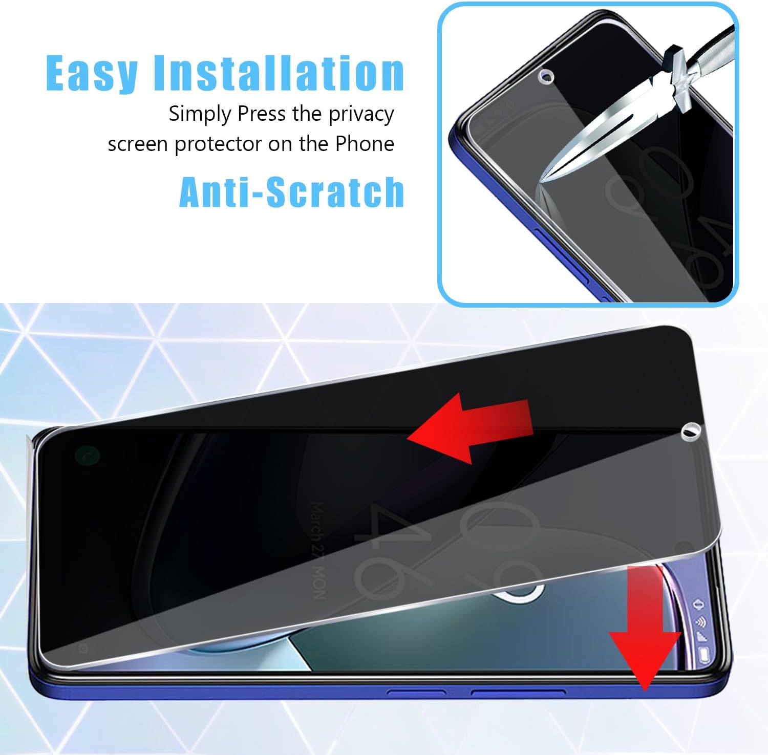 [عبوة من قطعتين] واقي شاشة زجا - مراجعة Privacy Filter 2Pack وسعره