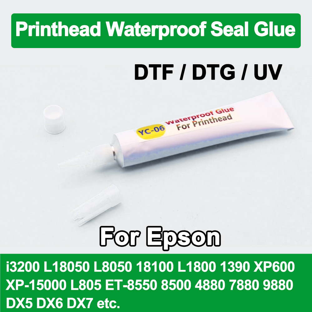 رأس الطباعة ختم XP600 i3200 47 - مراجعة Liquid Uv Glue Kit وسعره