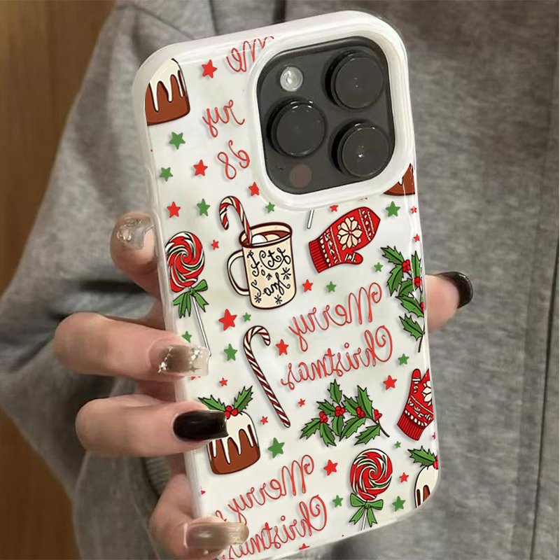 غطاء هاتف لطيف بنمط عيد الميلا - مراجعة Apple Iphone 16 وسعره